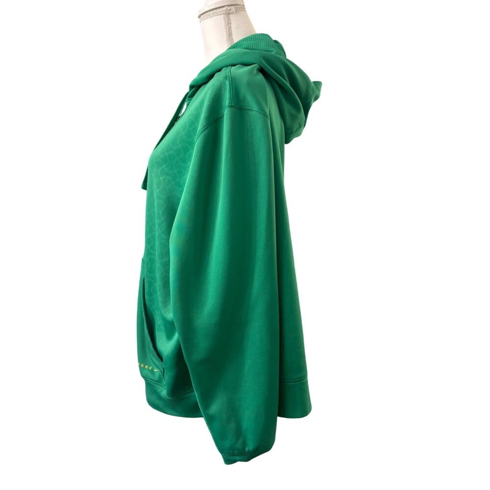 Nike Therma-Fit Livestrong Green Full-Zip Hoodie Athleticwear Mens Size L - Picture 2 of 16